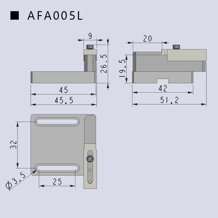 光纤阵列夹具AFA005(图2)